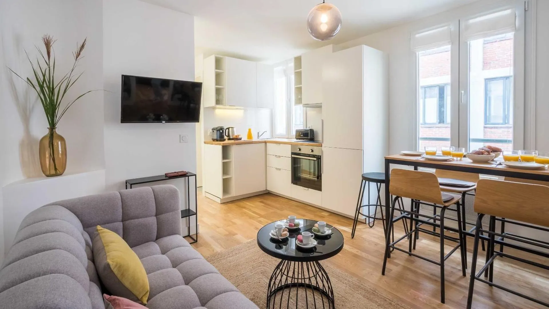Cosy Apartment 3Bdr-6P - Parc Des Buttes-Chaumont Paris 0*,